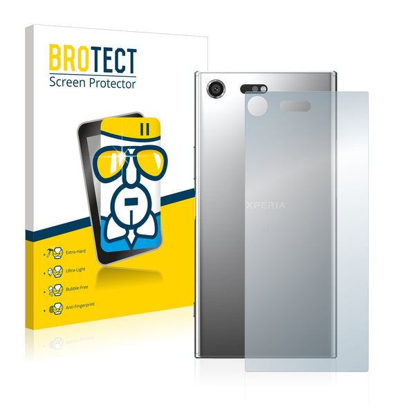 BROTECT AirGlass Glass Screen Protector for Sony Xperia XZ Premium (Back)