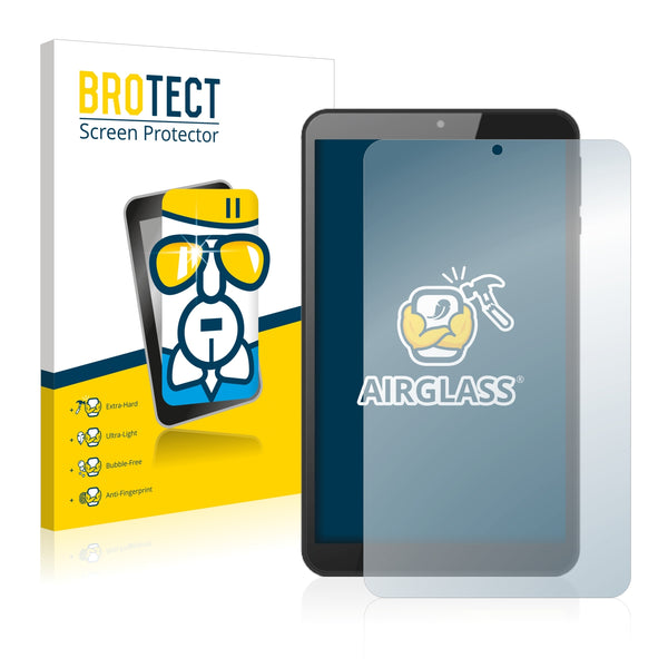 BROTECT AirGlass Glass Screen Protector for Logicom L-ite Tab 870