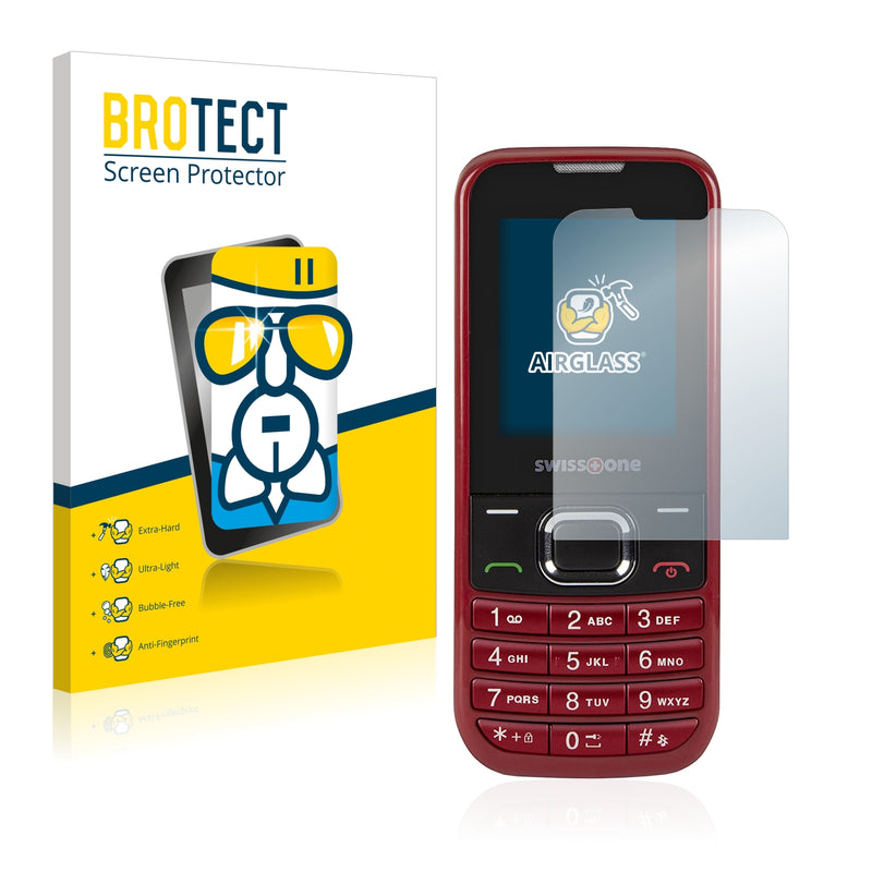 BROTECT AirGlass Glass Screen Protector for Swisstone SC 230