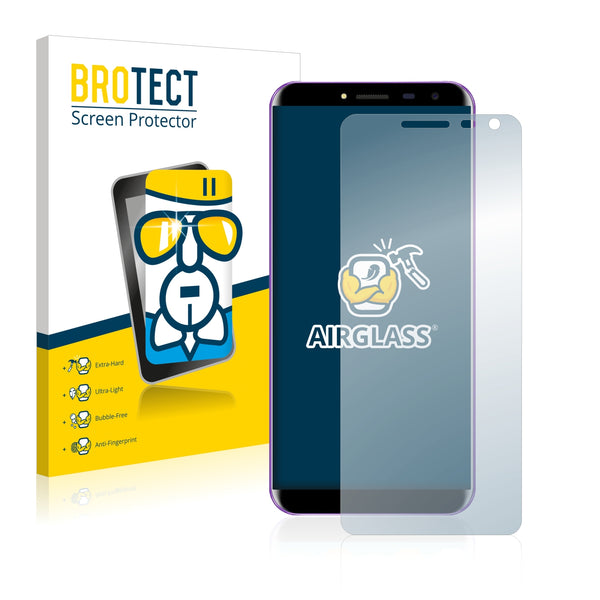 BROTECT AirGlass Glass Screen Protector for Oukitel C8