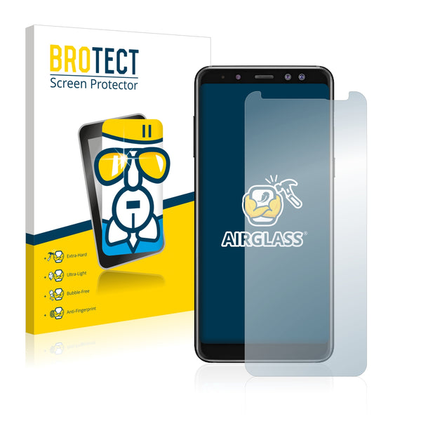 BROTECT AirGlass Glass Screen Protector for Samsung Galaxy A8 2018
