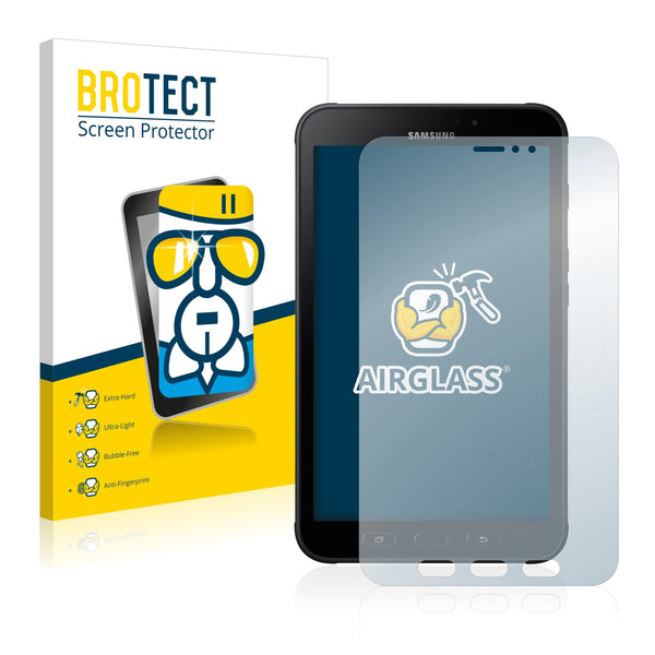 BROTECT AirGlass Glass Screen Protector for Samsung Galaxy Tab Active 2