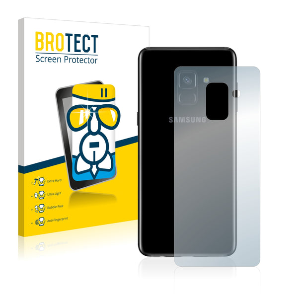 BROTECT AirGlass Glass Screen Protector for Samsung Galaxy A8 2018 (Back)