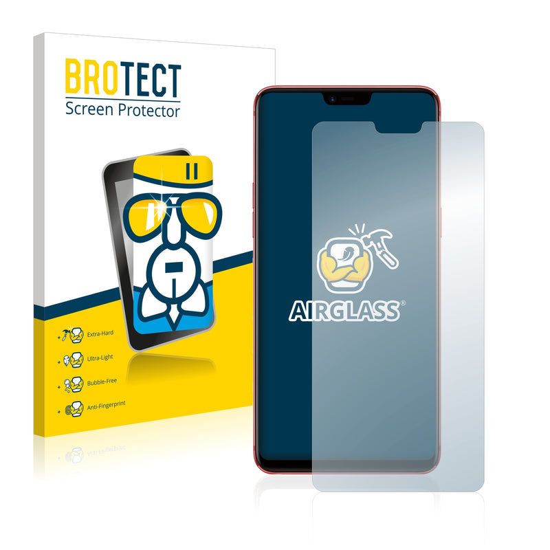 BROTECT AirGlass Glass Screen Protector for Oppo R15