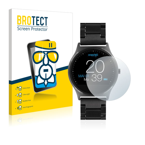 BROTECT AirGlass Glass Screen Protector for Xlyne X-Watch QIN XW Prime II