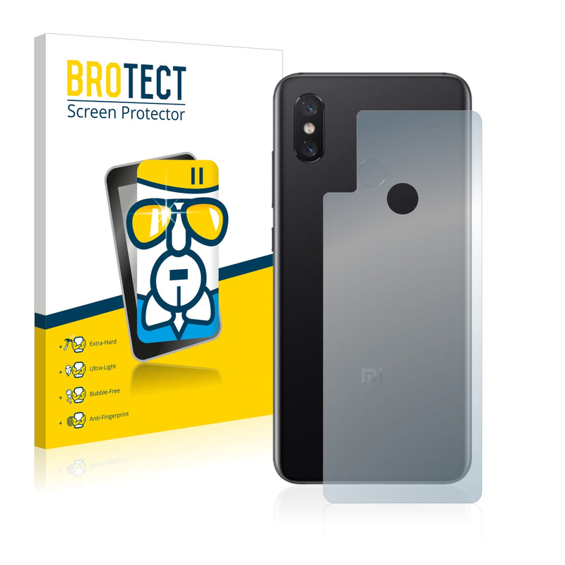 BROTECT AirGlass Glass Screen Protector for Xiaomi Mi 8 (Back)