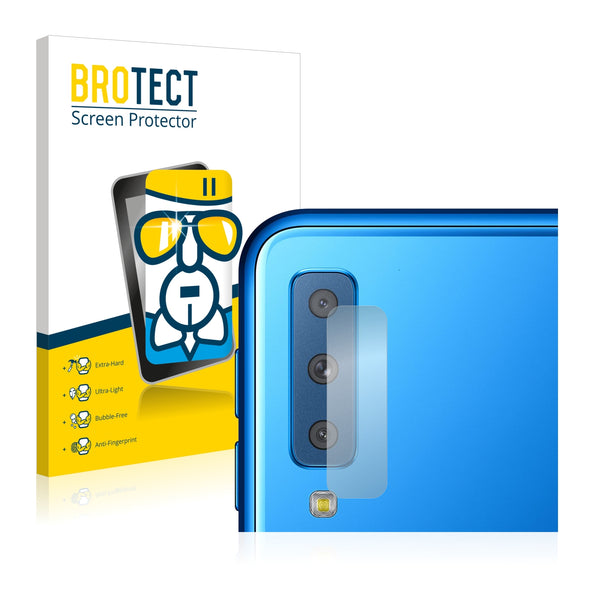BROTECT AirGlass Glass Screen Protector for Samsung Galaxy A7 2018 (Camera)