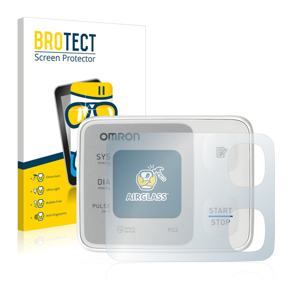 BROTECT AirGlass Glass Screen Protector for Omron RS2