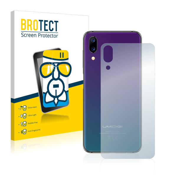 BROTECT AirGlass Glass Screen Protector for Umidigi One Max (Back)