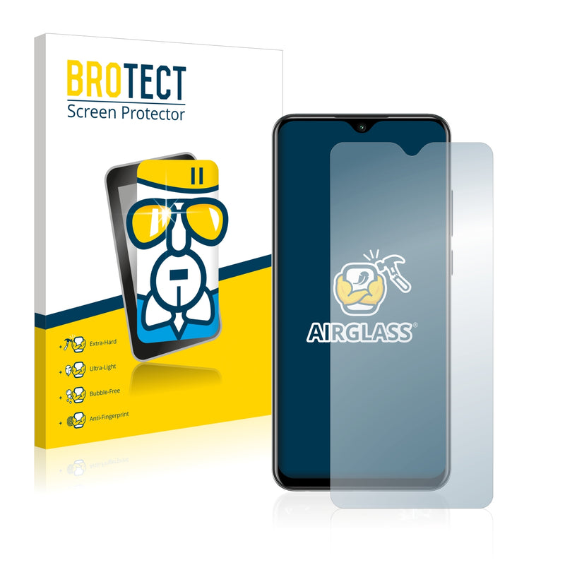 BROTECT AirGlass Glass Screen Protector for Lenovo K6 Enjoy