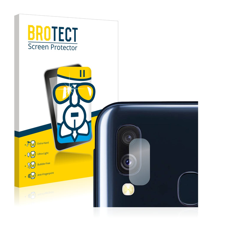 BROTECT AirGlass Glass Screen Protector for Samsung Galaxy A40 (Camera)
