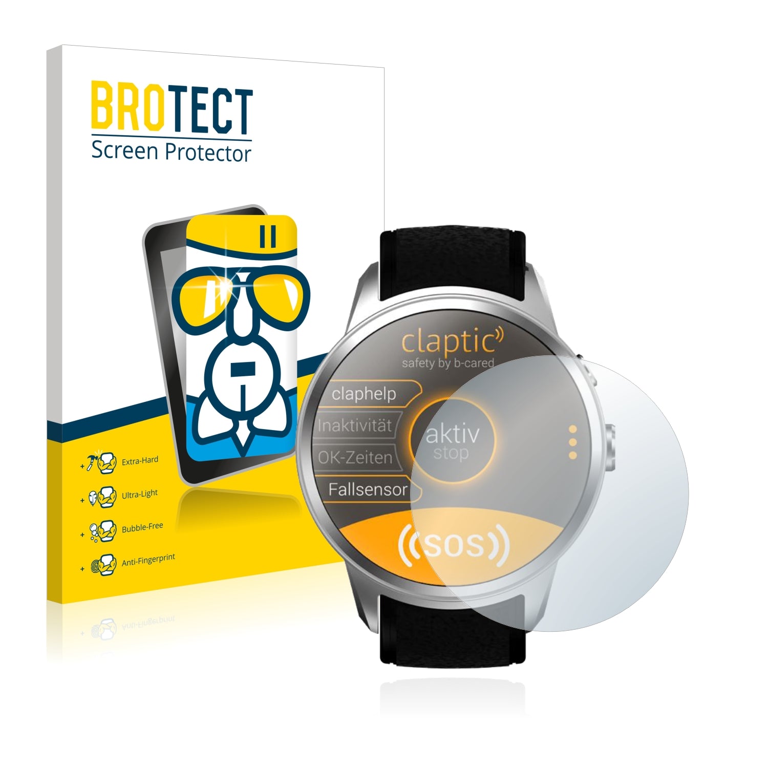 Shield Smartwatch Screen Protectors for Claptic Smartwatch – ScreenShield