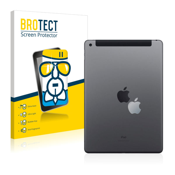 BROTECT AirGlass Glass Screen Protector for Apple iPad WiFi 10.2 2019 (Logo)