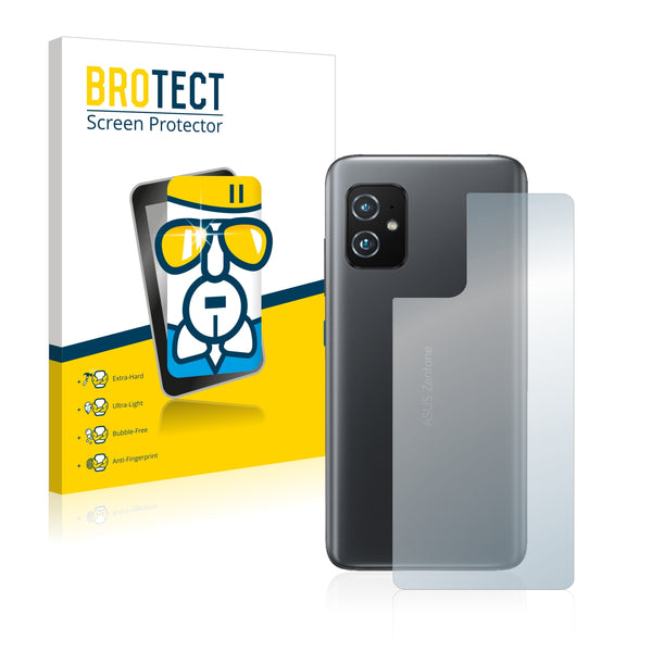 BROTECT AirGlass Glass Screen Protector for Asus ZenFone 8 (Back)