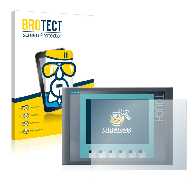 BROTECT AirGlass Glass Screen Protector for Siemens Simatic HMI KTP 600 Basic Color PN