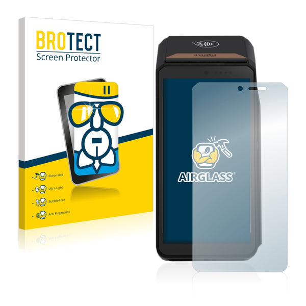 BROTECT AirGlass Glass Screen Protector for Ingenico Axium DX8000