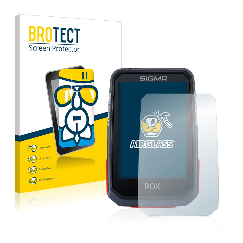 BROTECT AirGlass Glass Screen Protector for Sigma ROX 4.0