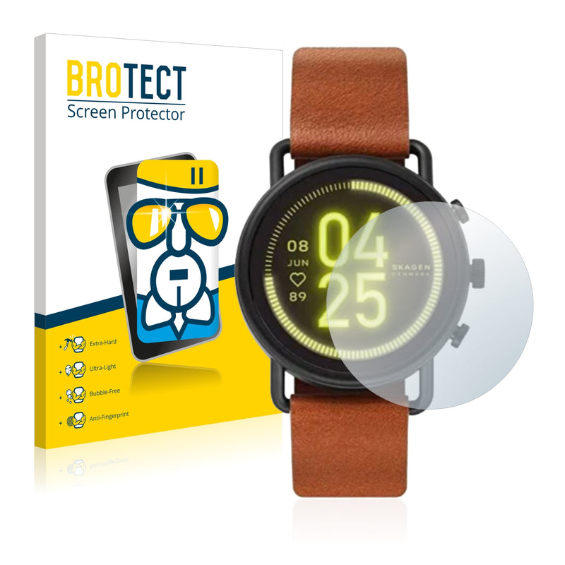 BROTECT AirGlass Glass Screen Protector for Skagen Connected Falster 3 (42 mm)