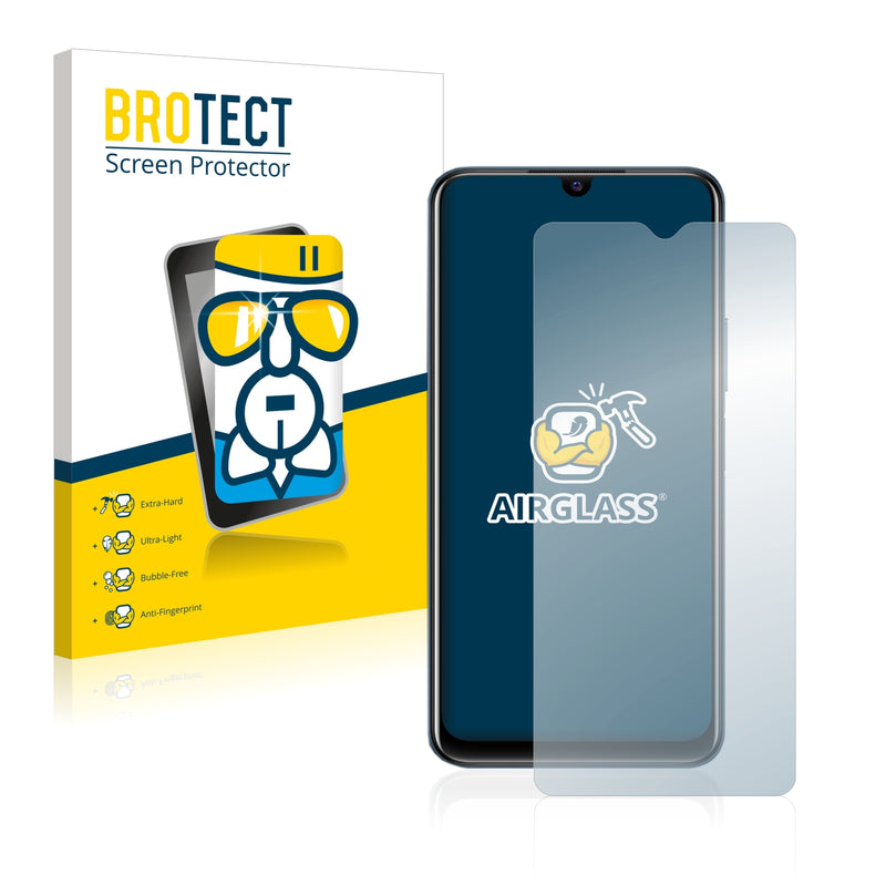 BROTECT AirGlass Glass Screen Protector for Vivo Y21a