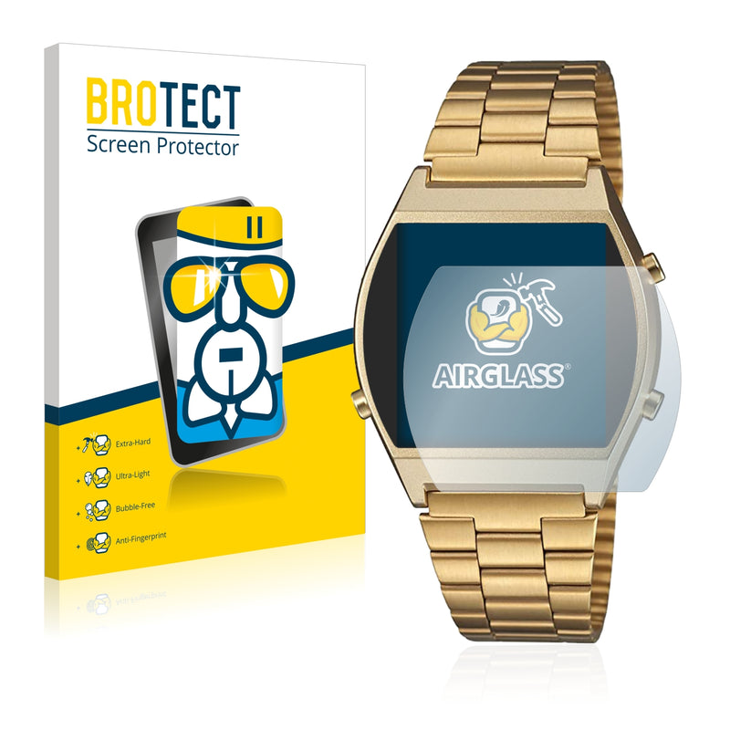 BROTECT AirGlass Glass Screen Protector for Casio Retro B640WB