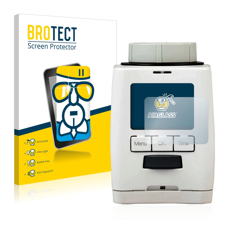 BROTECT AirGlass Glass Screen Protector for SilverCrest Programmierbares Heizkˆrperthermostat