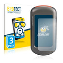 3x BROTECT AirGlass Glass Screen Protector for Garmin Oregon 450