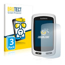 3x BROTECT AirGlass Glass Screen Protector for Garmin Edge Touring Plus