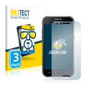3x BROTECT AirGlass Glass Screen Protector for Samsung Galaxy J1 2015