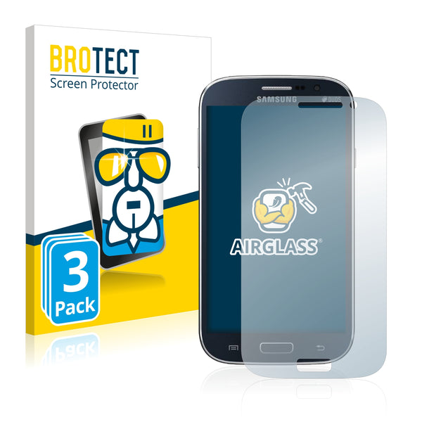 3x BROTECT AirGlass Glass Screen Protector for Samsung Galaxy Grand Neo Plus