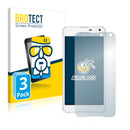 3x BROTECT AirGlass Glass Screen Protector for Microsoft Lumia 650