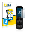 3x BROTECT AirGlass Glass Screen Protector for Logitech Harmony 950