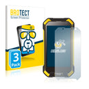 3x BROTECT AirGlass Glass Screen Protector for Blackview BV6000