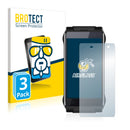3x BROTECT AirGlass Glass Screen Protector for Doogee Homtom HT20 Pro