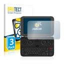 3x BROTECT AirGlass Glass Screen Protector for GPD Win Rev 2