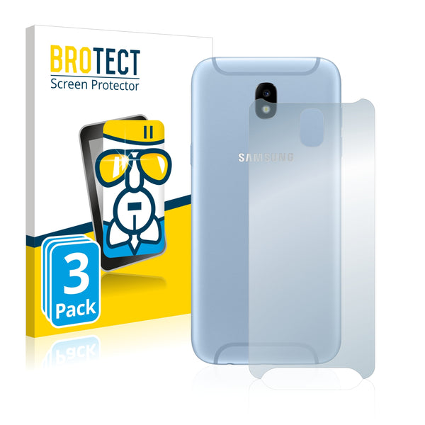 3x BROTECT AirGlass Glass Screen Protector for Samsung Galaxy J5 2017 (Back)