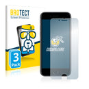 3x BROTECT AirGlass Glass Screen Protector for Apple iPhone 8