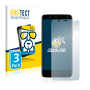 3x BROTECT AirGlass Glass Screen Protector for BQ Aquaris U2