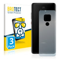 3x BROTECT AirGlass Glass Screen Protector for Huawei Mate 20 (Back)