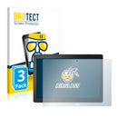 3x BROTECT AirGlass Glass Screen Protector for Lenovo Tab P10 (10,1)