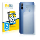 3x BROTECT AirGlass Glass Screen Protector for Samsung Galaxy A8s (Back)