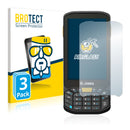 3x BROTECT AirGlass Glass Screen Protector for Zebra TC20 Non-Touch