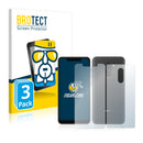 3x BROTECT AirGlass Glass Screen Protector for Xiaomi Pocophone F1 (Front + Back)