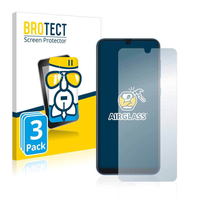 3x BROTECT AirGlass Glass Screen Protector for Samsung Galaxy A40