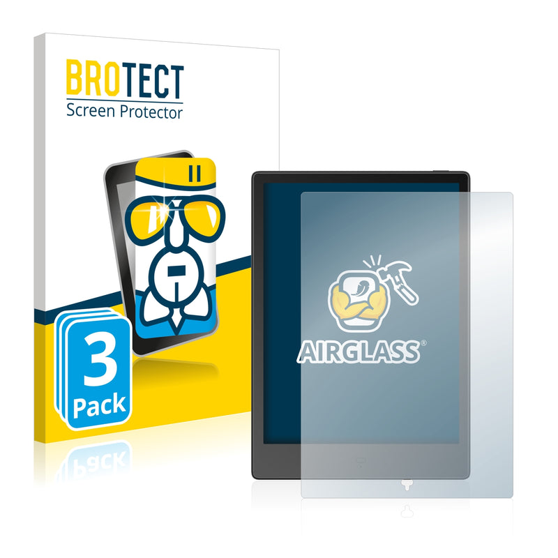 3x BROTECT AirGlass Glass Screen Protector for Boyue Likebook Alita