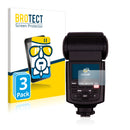 3x BROTECT AirGlass Glass Screen Protector for Cactus RF-60X