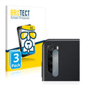 3x BROTECT AirGlass Glass Screen Protector for Xiaomi Redmi Note 8 (Camera)