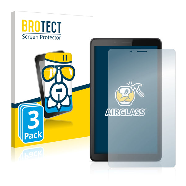 3x BROTECT AirGlass Glass Screen Protector for Lenovo Tab M7