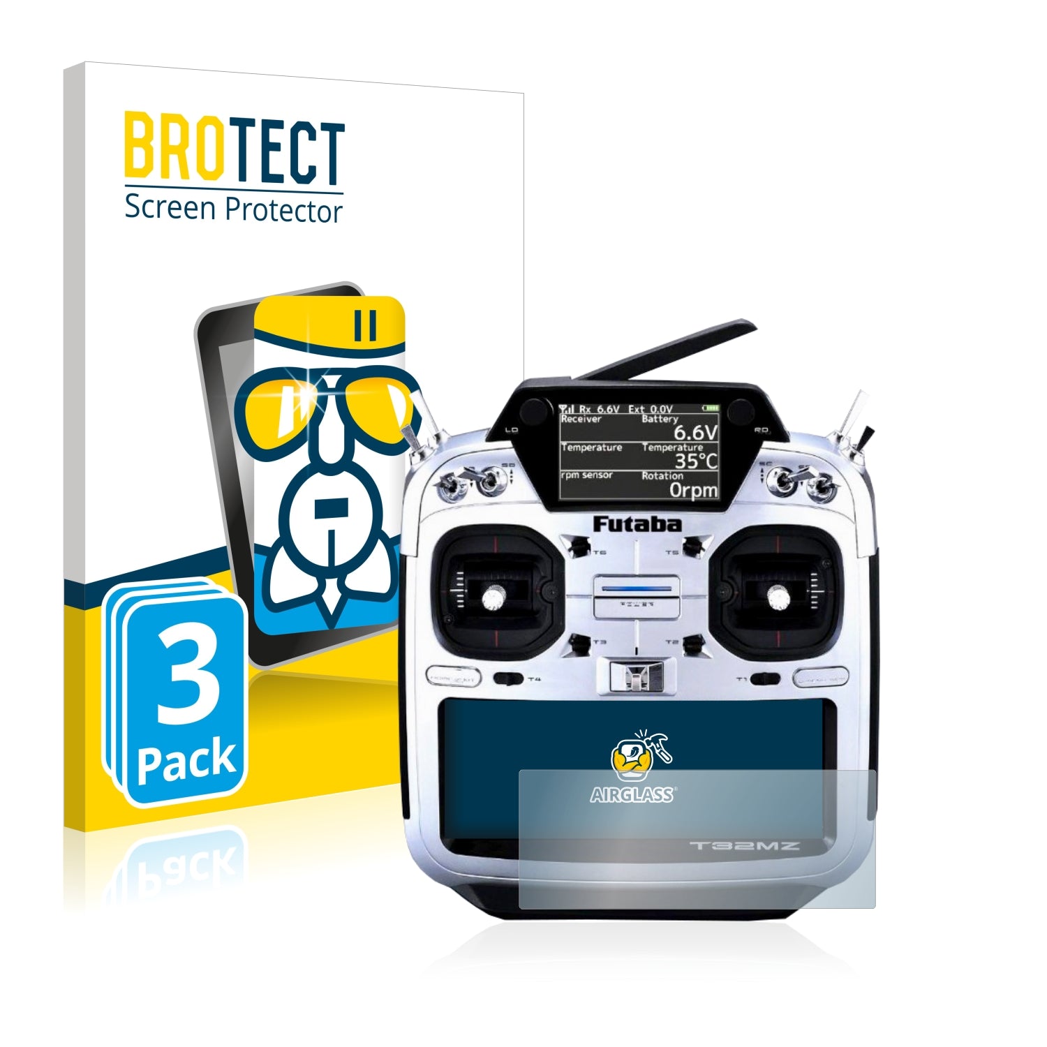 Brotect AirGlass Hybrid Screen Protector 9H Hardness Brotect