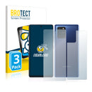 3x BROTECT AirGlass Glass Screen Protector for Samsung Galaxy S10 Lite (Front + Back)
