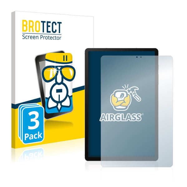 3x BROTECT AirGlass Glass Screen Protector for Samsung Galaxy Tab S6 LTE